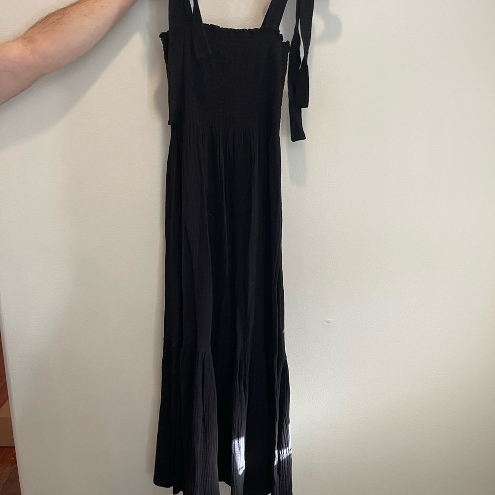 Elegant Black Women's maternity Dress